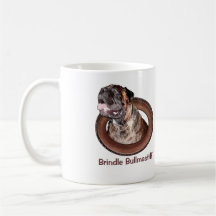 Tasse de café Brindle de cadeaux de Bullmastiff av