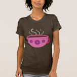 Tasse de café chaude t-shirts