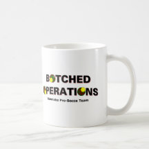 Tasse de café de Bocce - opérations bousillées