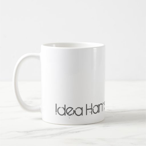 Tasse de café de bureau - hamster d'idée