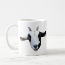 Tasse de café de chèvre d'Idiot-Visage