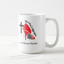 Tasse de café de conférence de dames