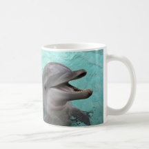 Tasse de café de dauphin