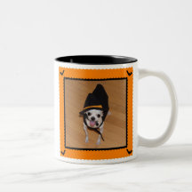 Tasse de café de Halloween de chiwawa de des bonbo
