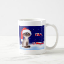 Tasse de café de Kitty de Noël