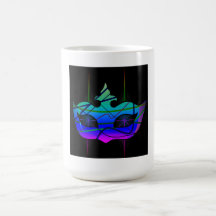 Tasse de café de masque de Mardi