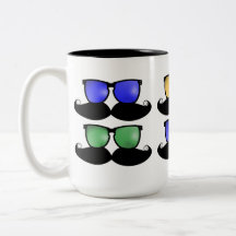 Tasse de café de moustache
