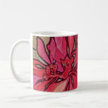 Tasse de café de Noël de poinsettia de Nouveau d'a
