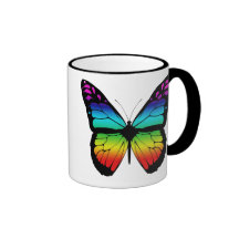TASSE DE CAFÉ DE PAPILLON