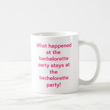 Tasse de café de partie de Bachelorette