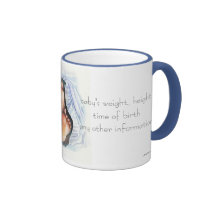 tasse de café de pieds de bébé