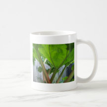 Tasse de café de rhubarbe