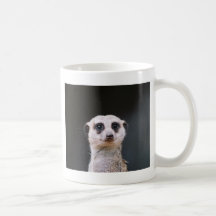 Tasse de café de surveillance de Meerkat