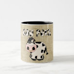 Tasse de café de Taureau d'amusement de Cowpoke de