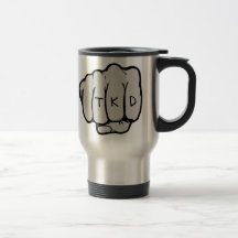Tasse de café de voyage de poing de TKD