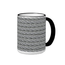 Tasse de café en acier de câble