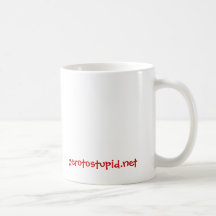 Tasse de café gauchère