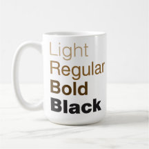 Tasse de café helvetica de famille