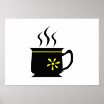 Tasse de café poster