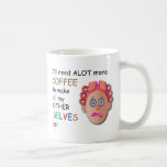 Tasse de café schizophrène (sienne)