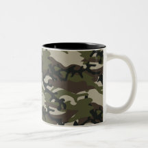 Tasse de Camo de région boisée