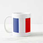 Tasse de carte de ~ de drapeau de la France