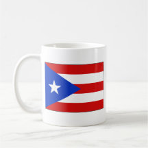 Tasse de carte de ~ de drapeau de Porto Rico