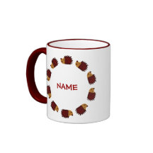 TASSE DE CERCLE DE HÉRISSON
