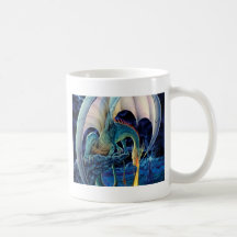 Tasse de chaussée de dragon