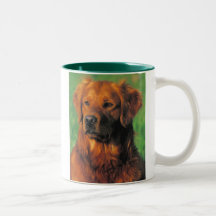 Tasse de chien d'arrêt de Golen