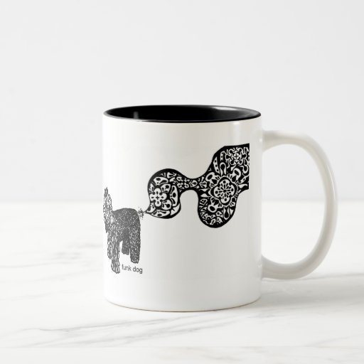 tasse de chien de trouille