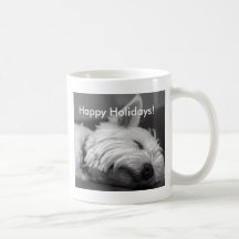 Tasse de chien de Westie (Terrier des montagnes oc