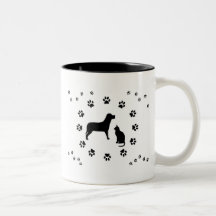 Tasse de chien et de chat