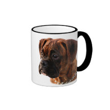 Tasse de chiot de boxeur