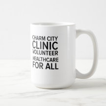 Tasse de clinique de ville de charme