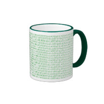 Tasse de code binaire