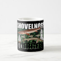 Tasse de collage d'esturgeon de Shovelnose
