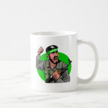 Tasse de combattant de Hamas de Carlos Latuff