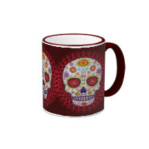 Tasse de crâne de sucre