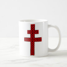 Tasse de croix de Lorraine de Celtic