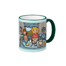 Tasse de cuisson du jour de mère