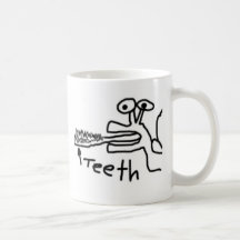 tasse de dents d'escargot