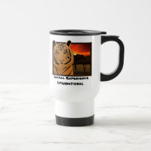 Tasse de déplacement de tigre