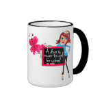 Tasse de diva d'école
