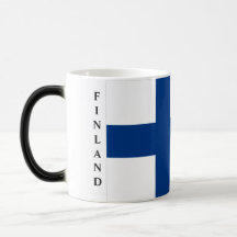 Tasse de drapeau de la Finlande