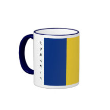 Tasse de drapeau de la Roumanie