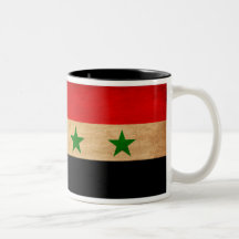 Tasse de drapeau de la Syrie