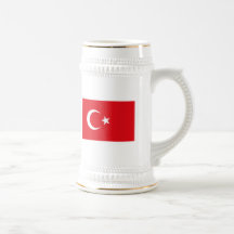 Tasse de drapeau de la Turquie