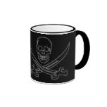 tasse de drapeau de pirate