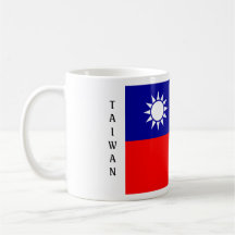 Tasse de drapeau de Taïwan